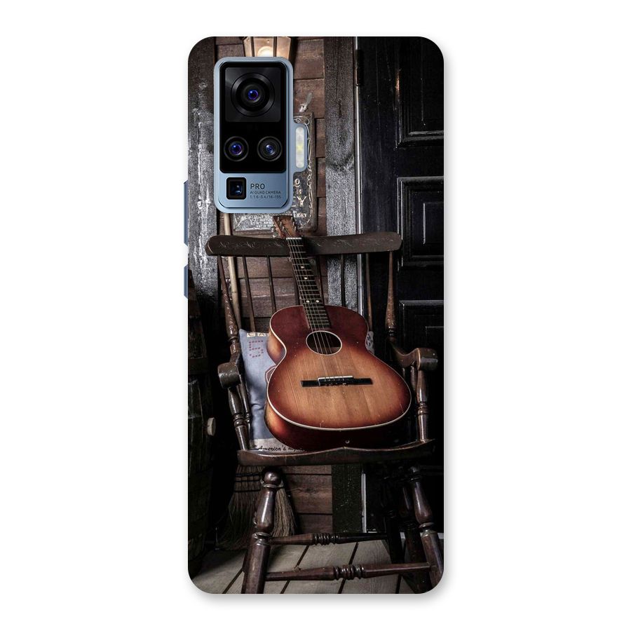 Vintage Chair Guitar Back Case for Vivo X50 Pro