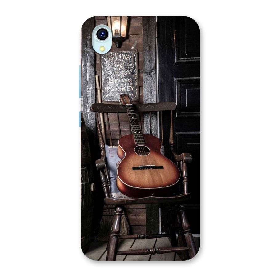 Vintage Chair Guitar Back Case for Vivo Y1s