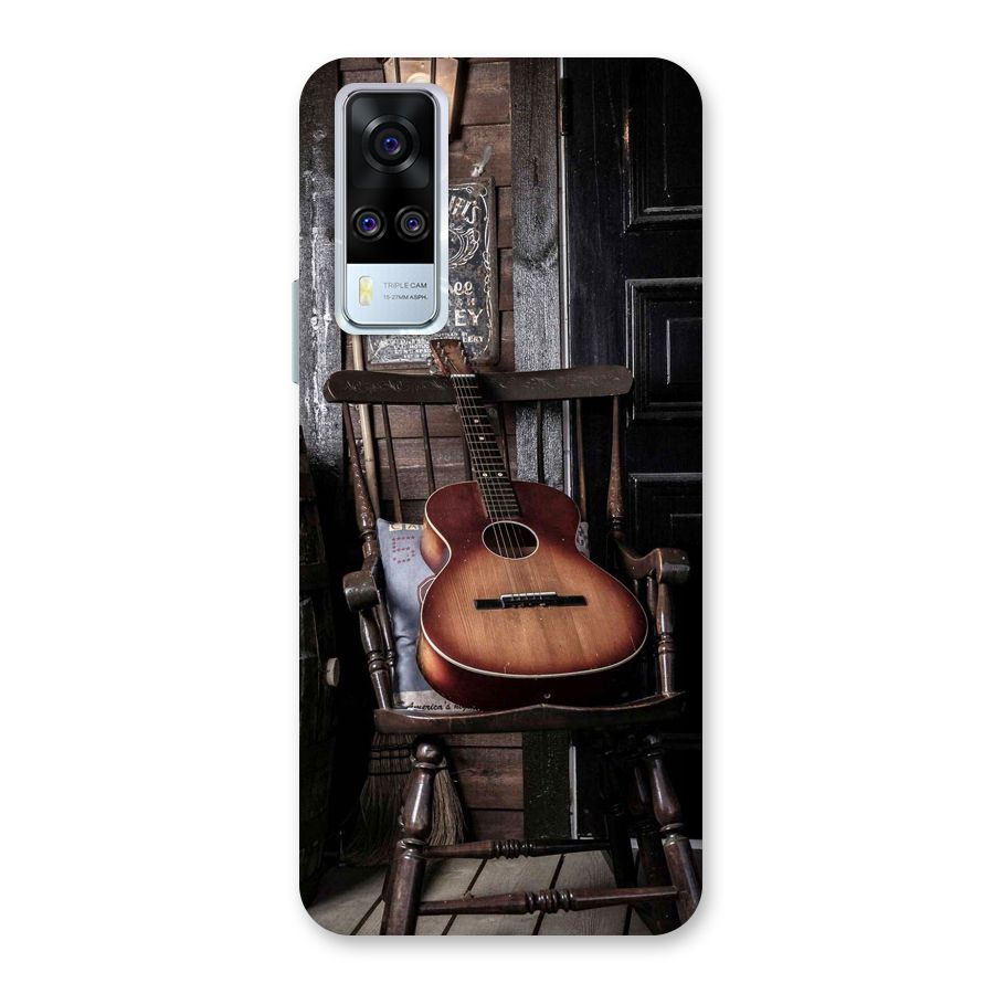 Vintage Chair Guitar Back Case for Vivo Y31