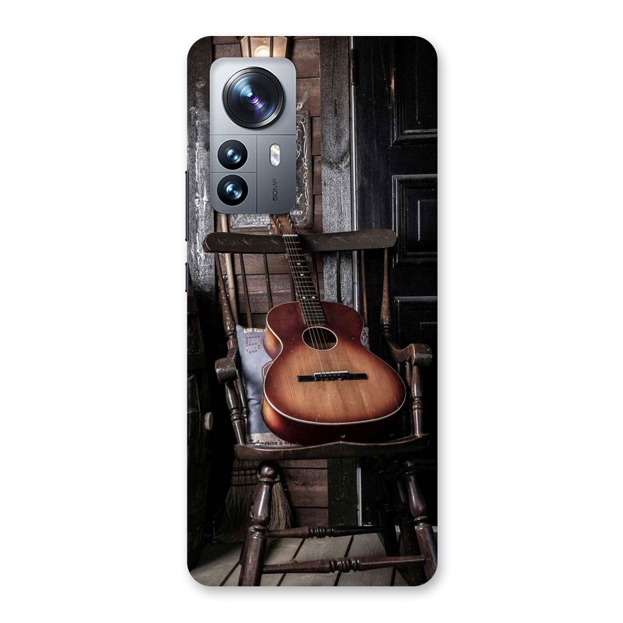 Vintage Chair Guitar Back Case for Xiaomi 12 Pro