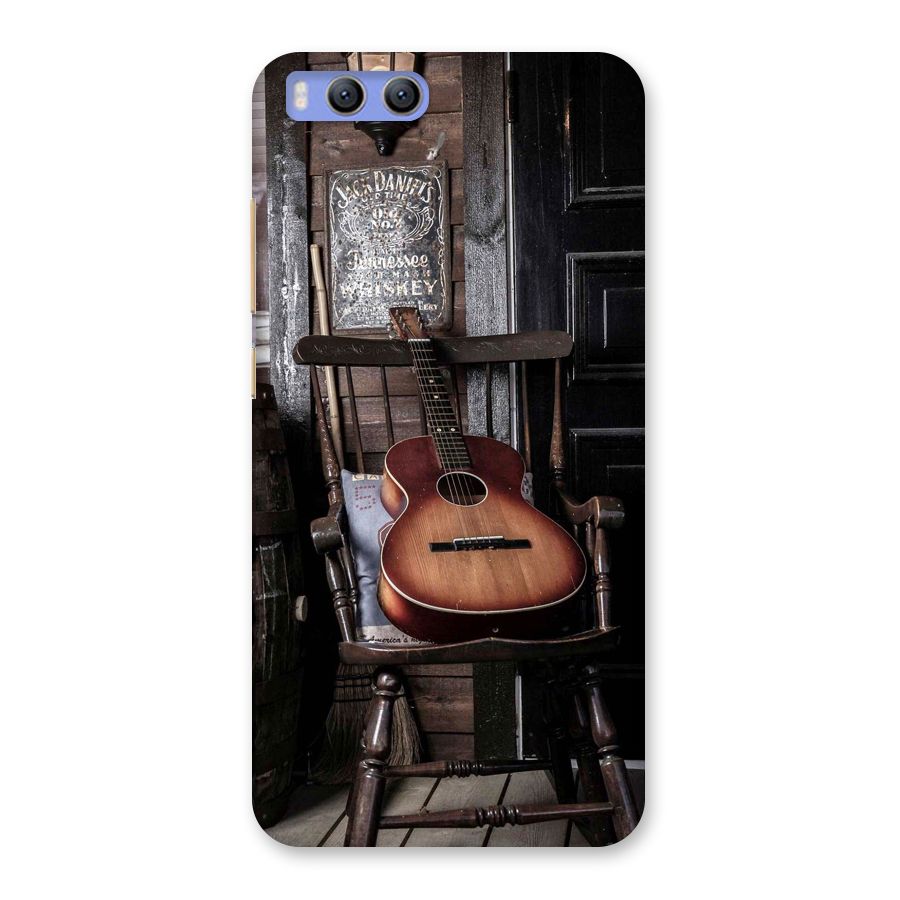 Vintage Chair Guitar Back Case for Xiaomi Mi 6