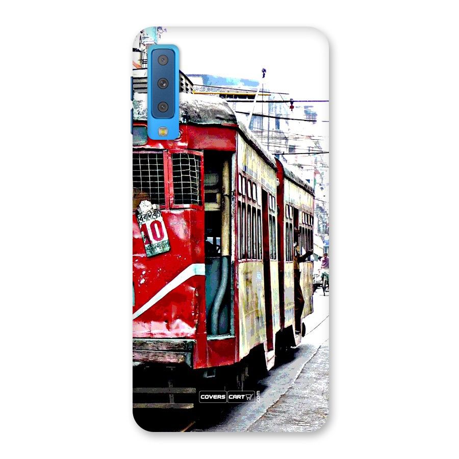 Vintage Citystyle Back Case for Galaxy A7 (2018)