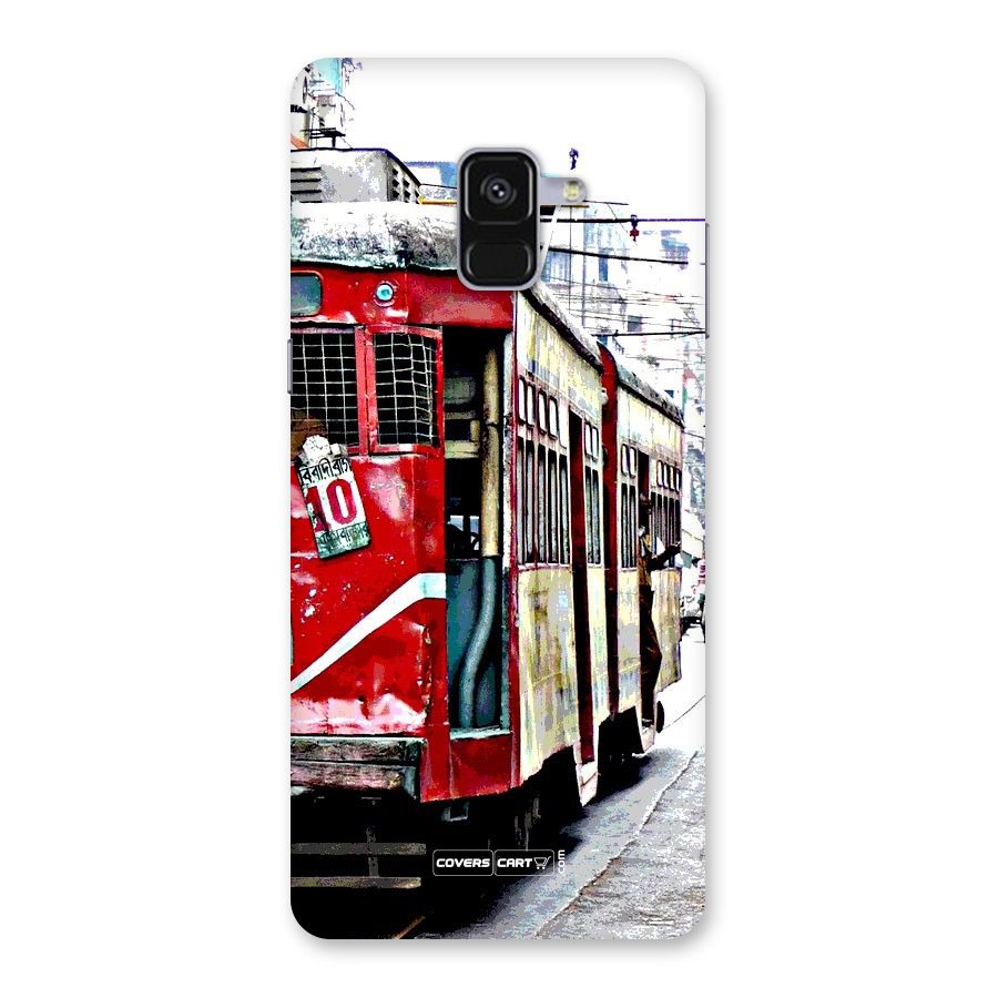 Vintage Citystyle Back Case for Galaxy A8 Plus