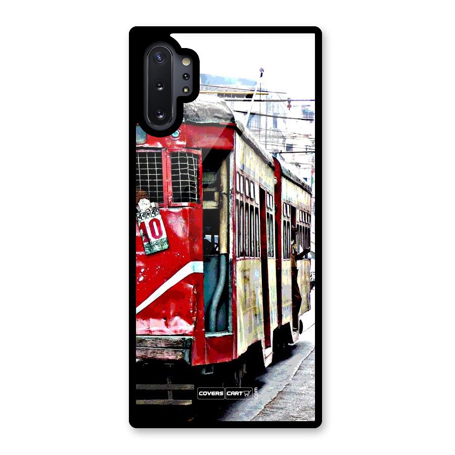 Vintage Citystyle Glass Back Case for Galaxy Note 10 Plus