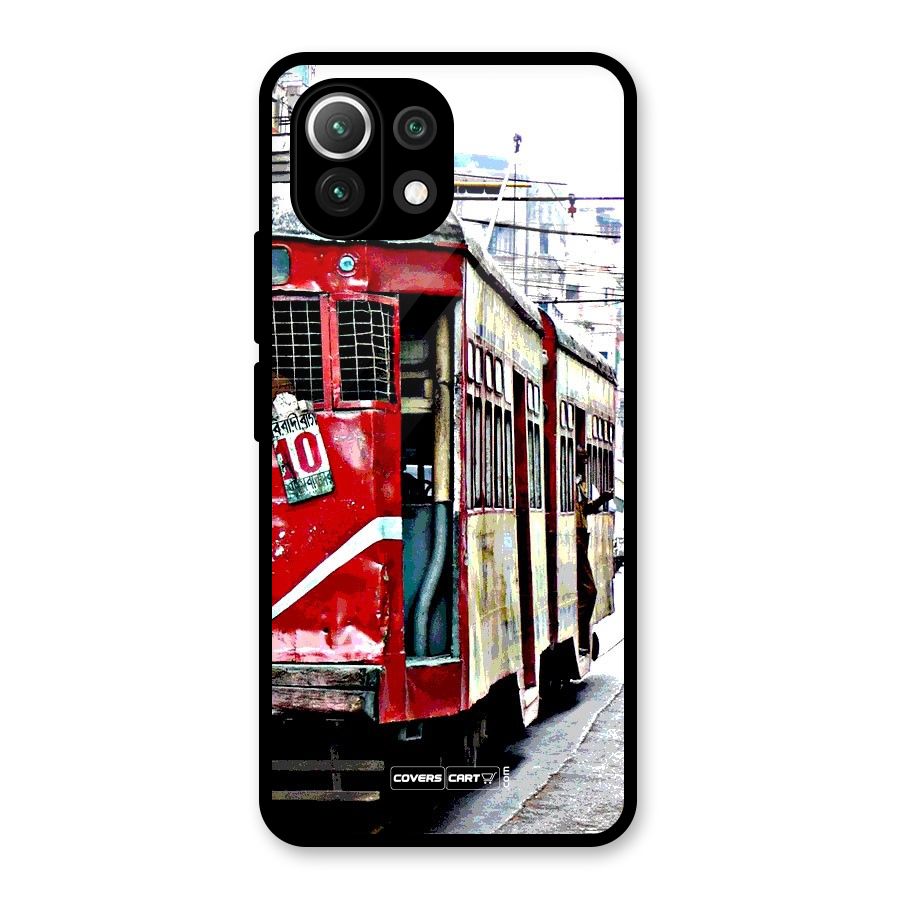 Vintage Citystyle Glass Back Case for Mi 11 Lite NE 5G