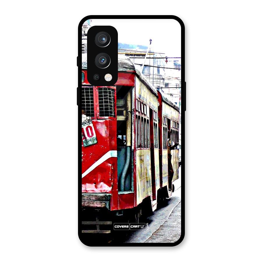 Vintage Citystyle Glass Back Case for OnePlus Nord 2 5G