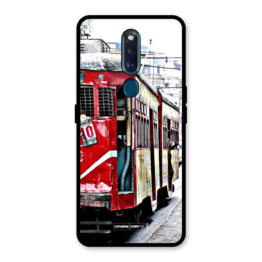 Vintage Citystyle Glass Back Case for Oppo F11 Pro