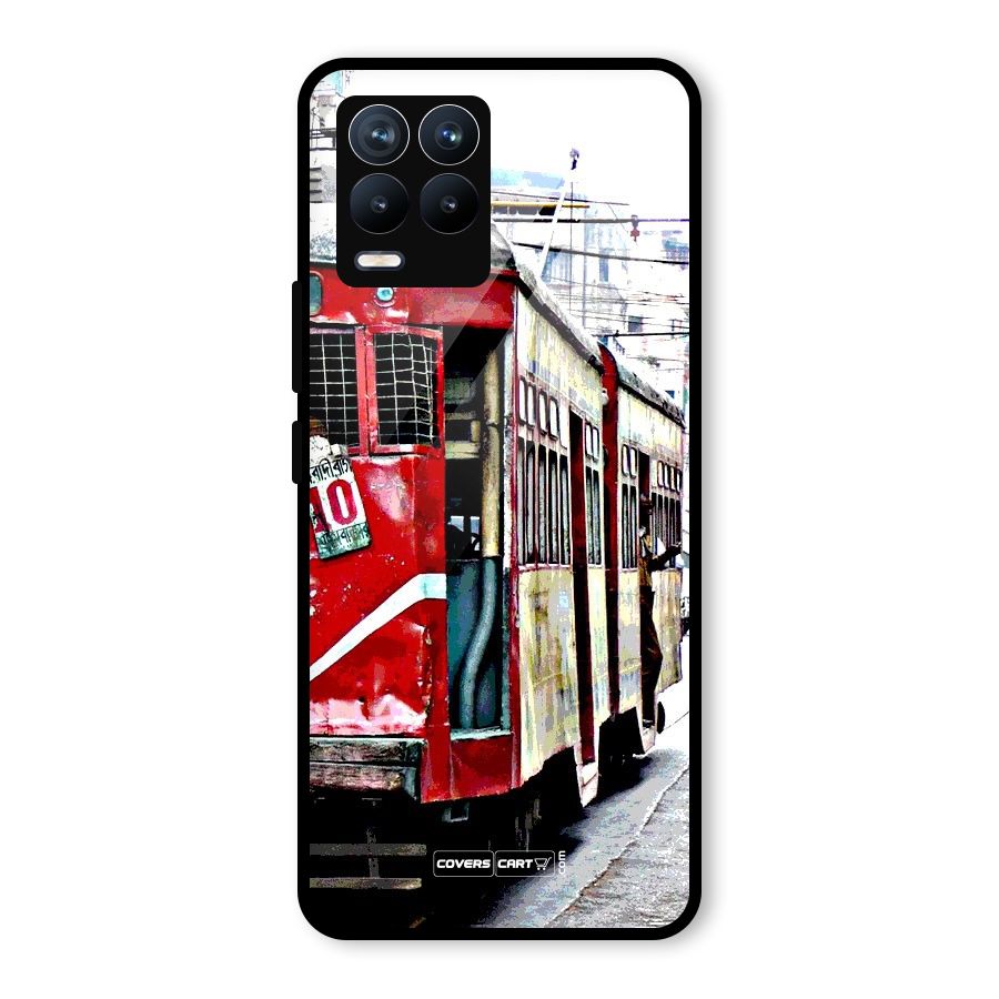 Vintage Citystyle Glass Back Case for Realme 8 Pro