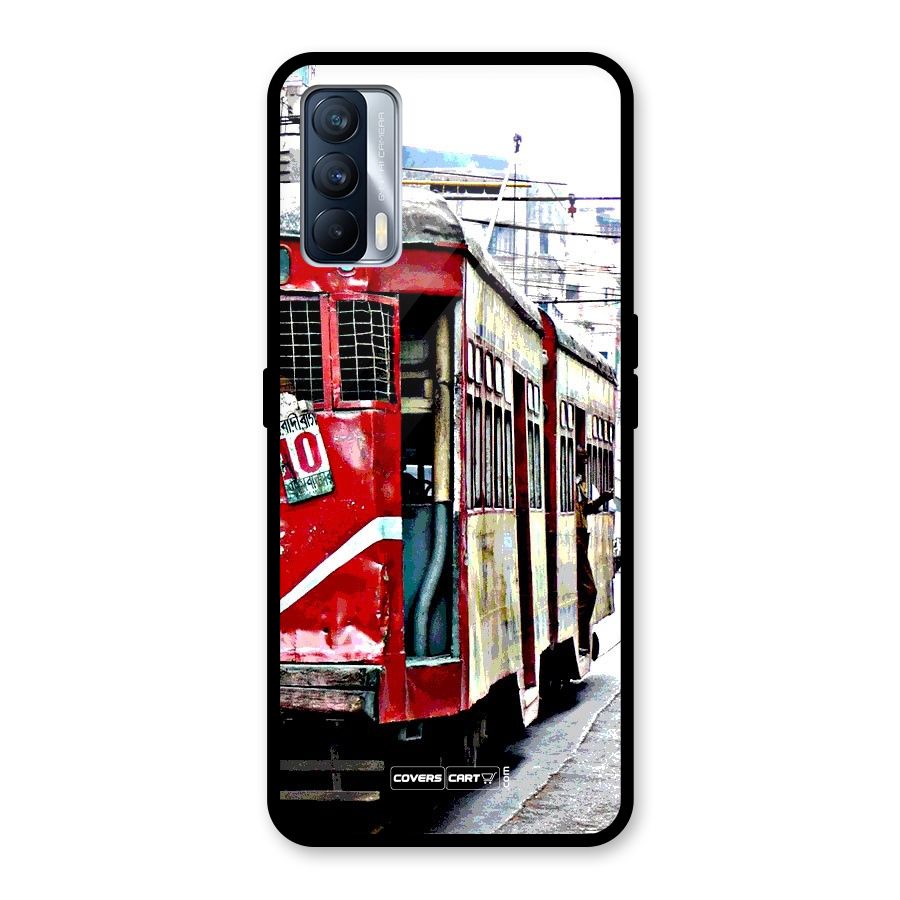 Vintage Citystyle Glass Back Case for Realme X7