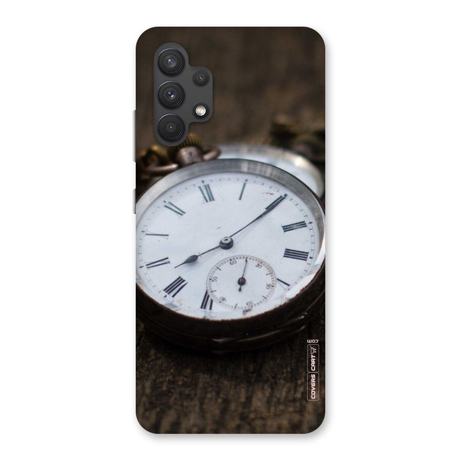 Vintage Clock Back Case for Galaxy A32