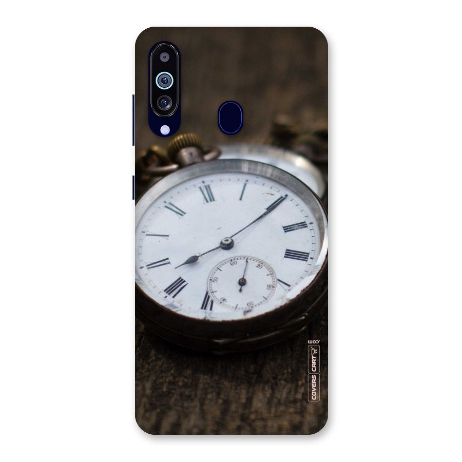 Vintage Clock Back Case for Galaxy A60