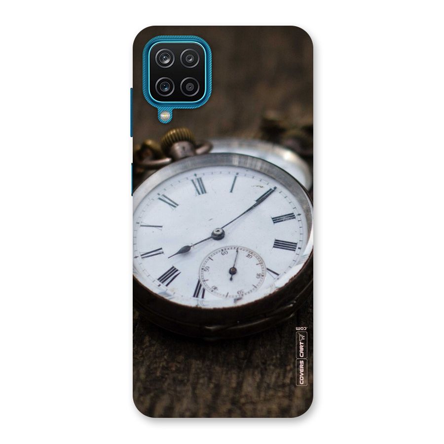 Vintage Clock Back Case for Galaxy F12