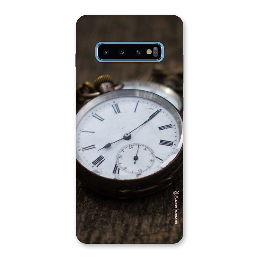 Vintage Clock Back Case for Galaxy S10 Plus