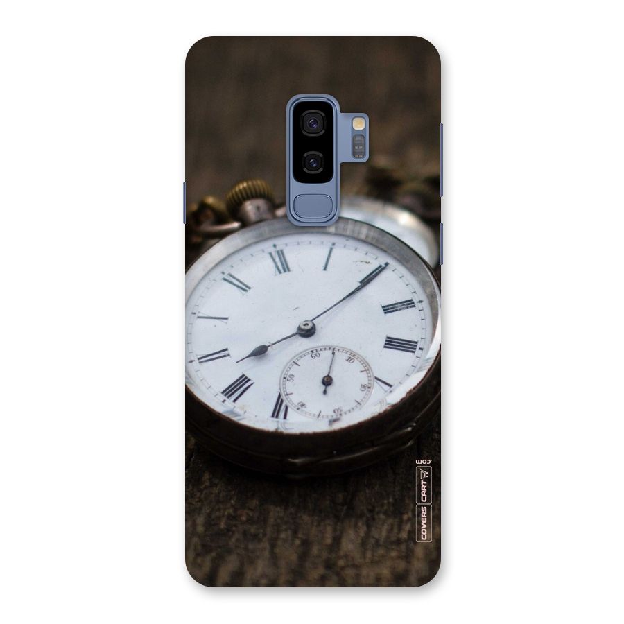 Vintage Clock Back Case for Galaxy S9 Plus