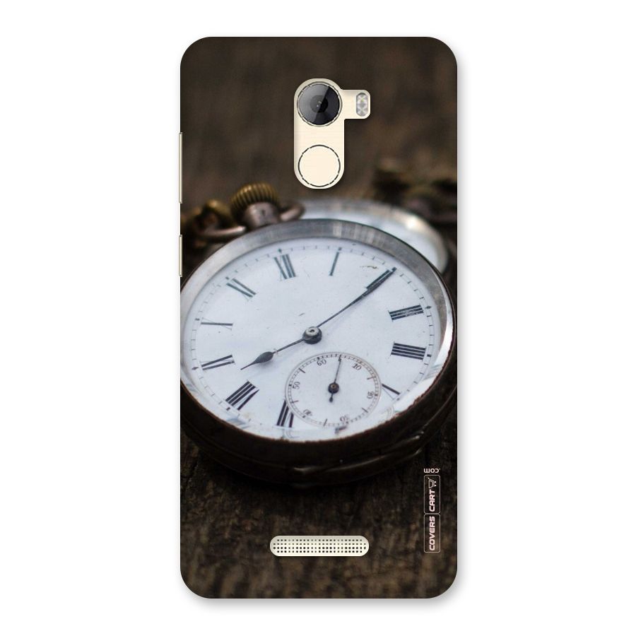 Vintage Clock Back Case for Gionee A1 LIte