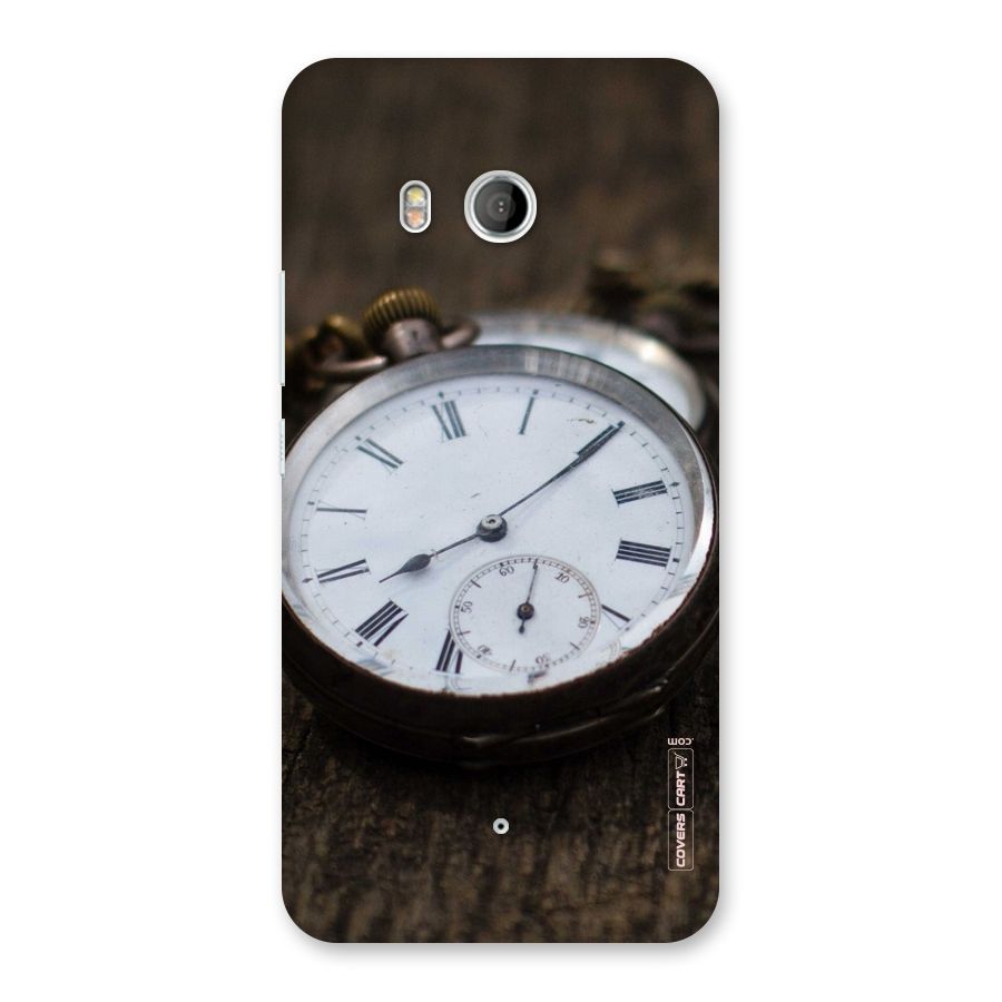 Vintage Clock Back Case for HTC U11