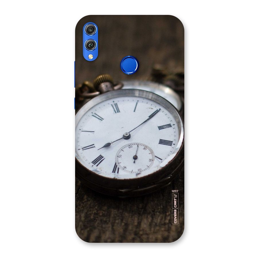 Vintage Clock Back Case for Honor 8X
