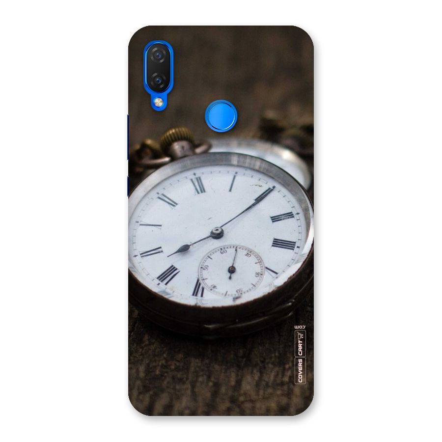 Vintage Clock Back Case for Huawei P Smart+