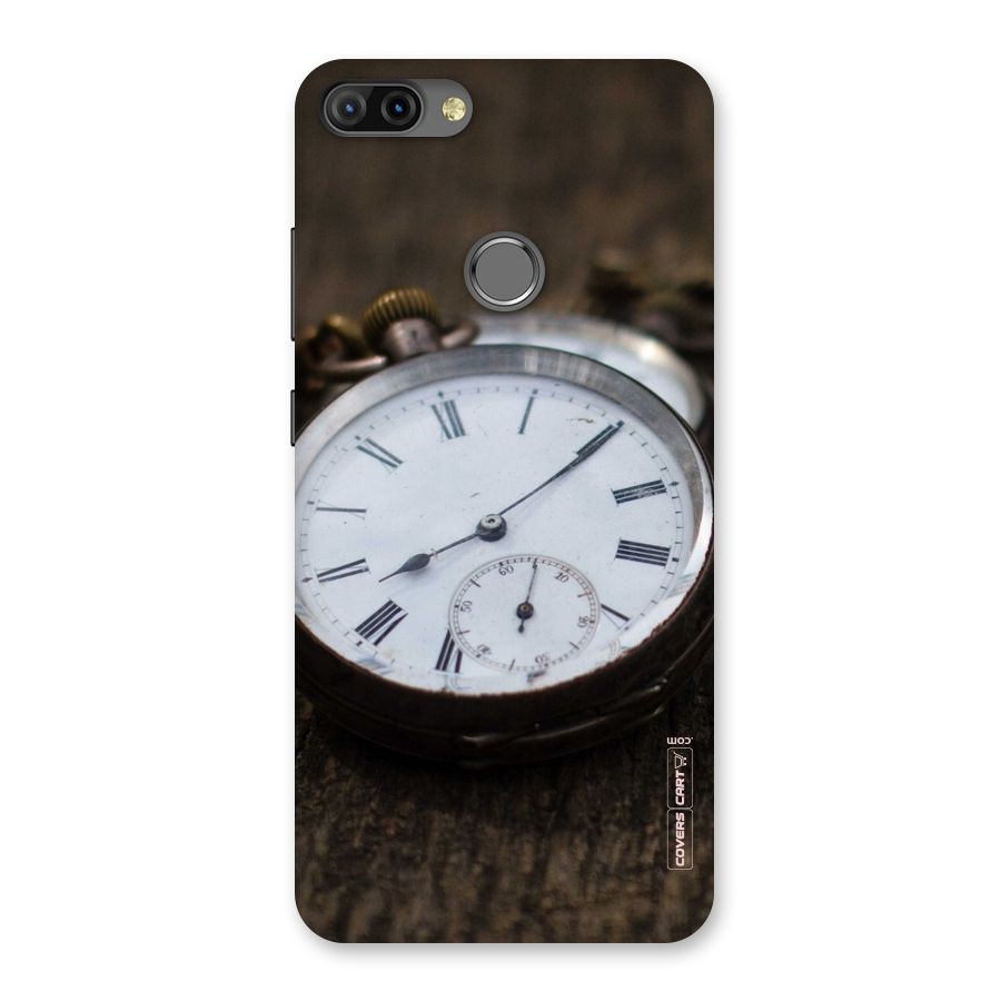 Vintage Clock Back Case for Infinix Hot 6 Pro