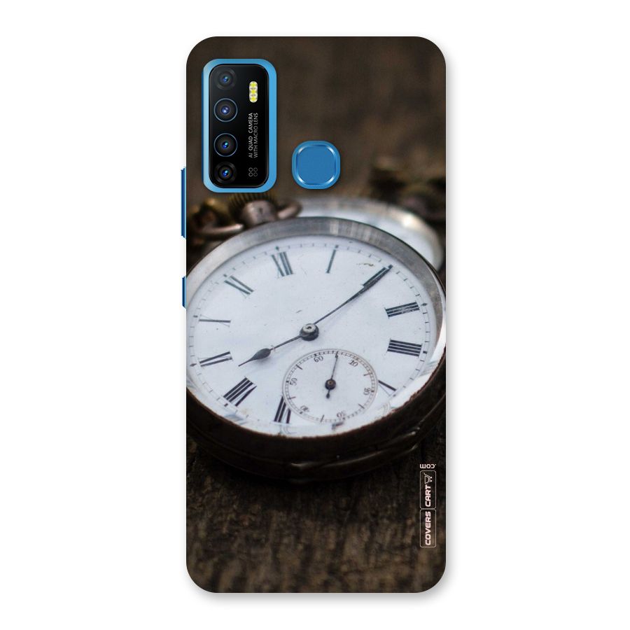 Vintage Clock Back Case for Infinix Hot 9