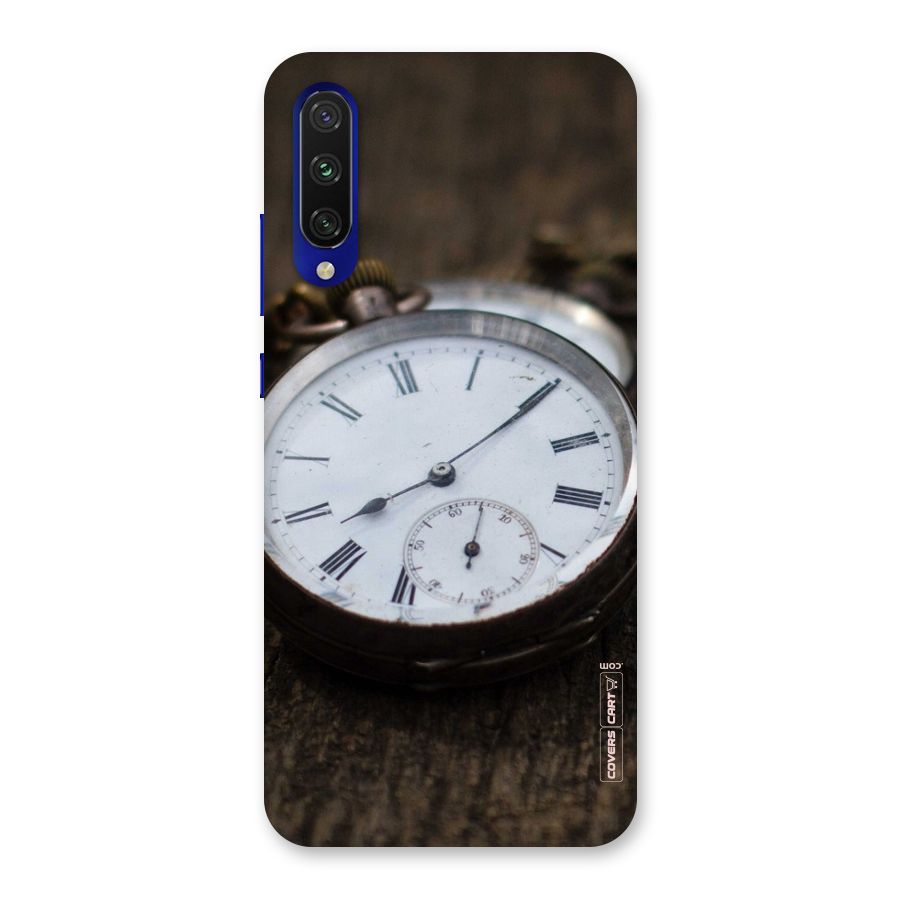Vintage Clock Back Case for Mi A3