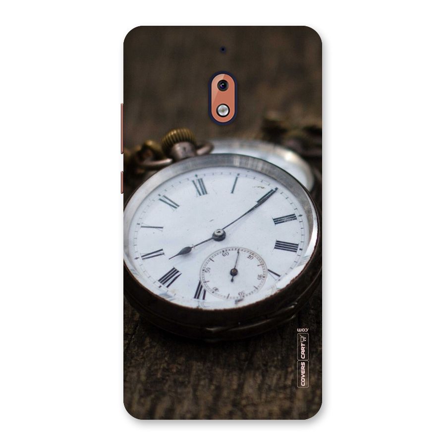 Vintage Clock Back Case for Nokia 2.1