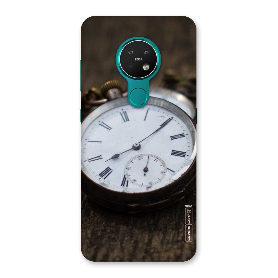 Vintage Clock Back Case for Nokia 7.2
