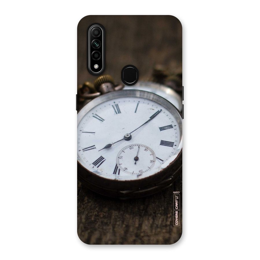 Vintage Clock Back Case for Oppo A31