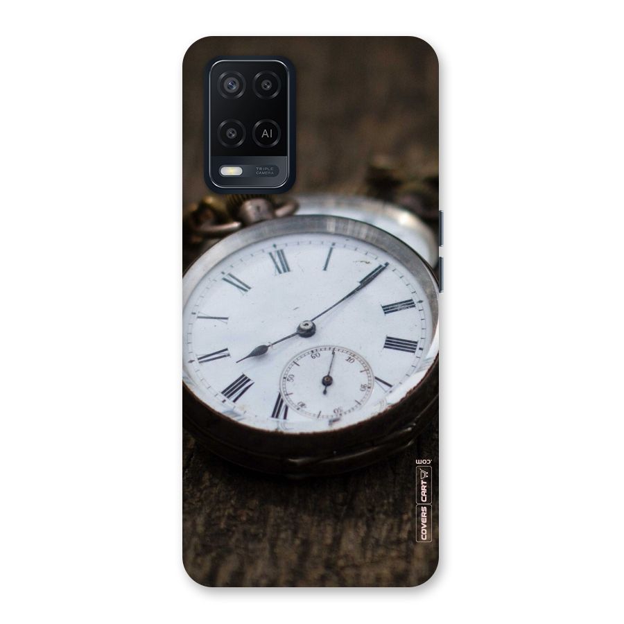 Vintage Clock Back Case for Oppo A54