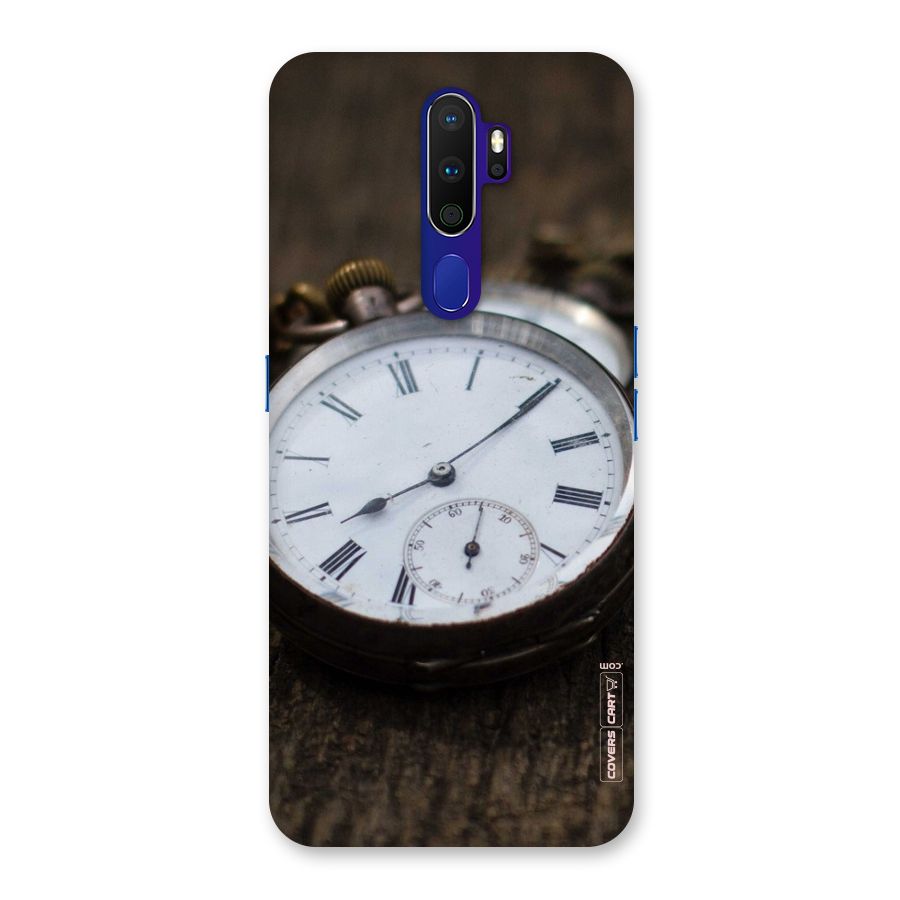 Vintage Clock Back Case for Oppo A9 (2020)