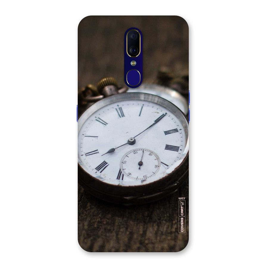 Vintage Clock Back Case for Oppo F11