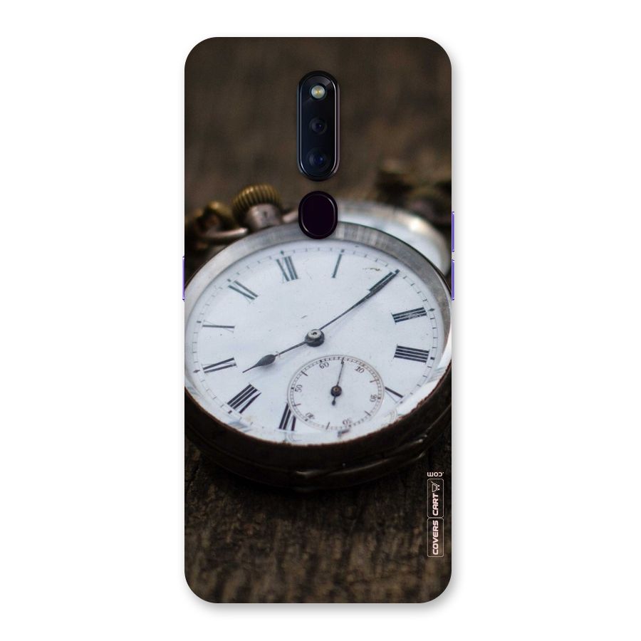 Vintage Clock Back Case for Oppo F11 Pro