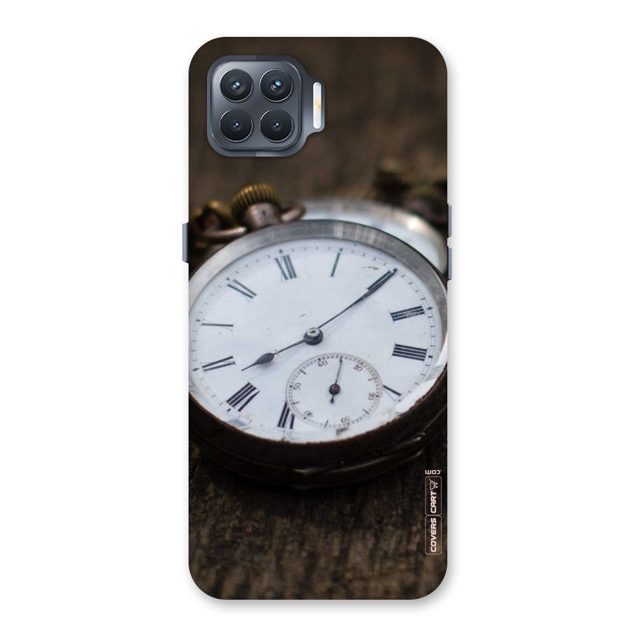 Vintage Clock Back Case for Oppo F17 Pro