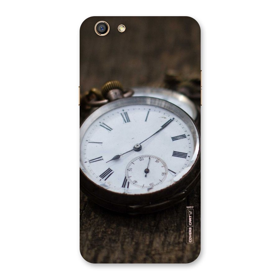 Vintage Clock Back Case for Oppo F3
