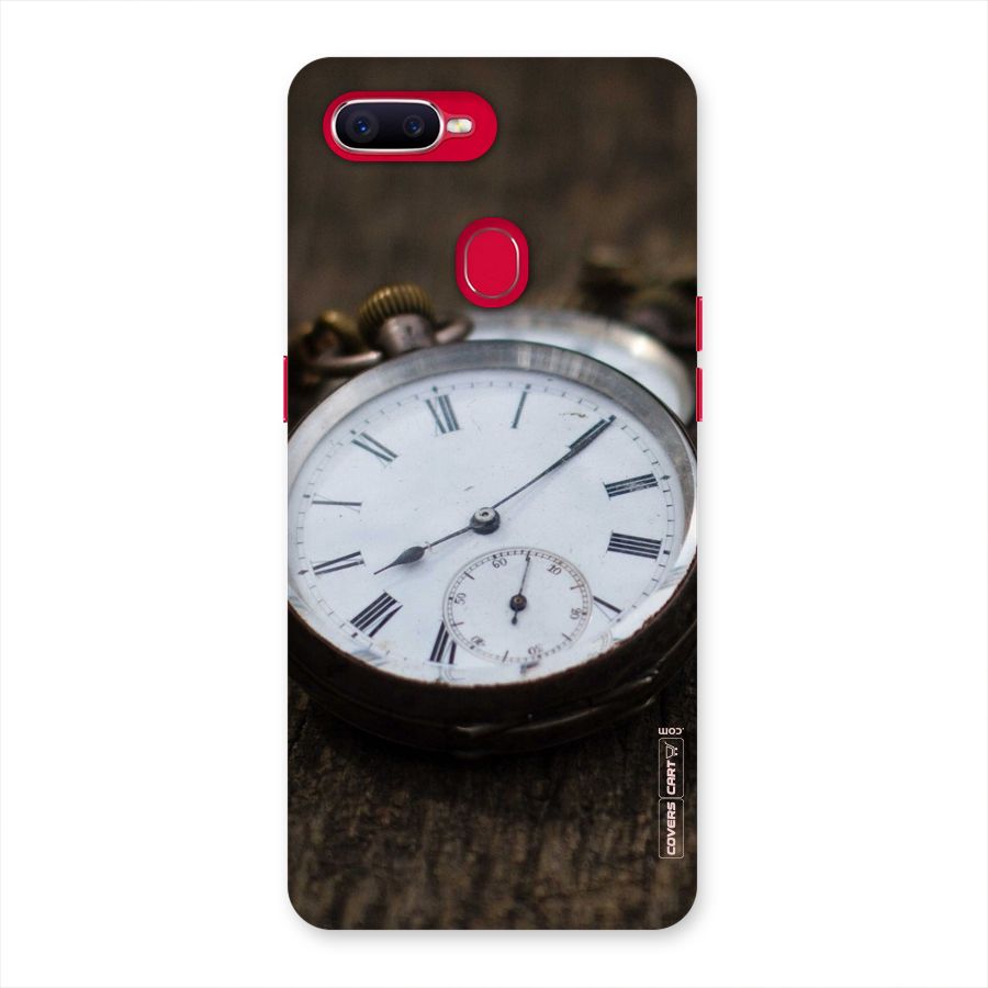 Vintage Clock Back Case for Oppo F9 Pro