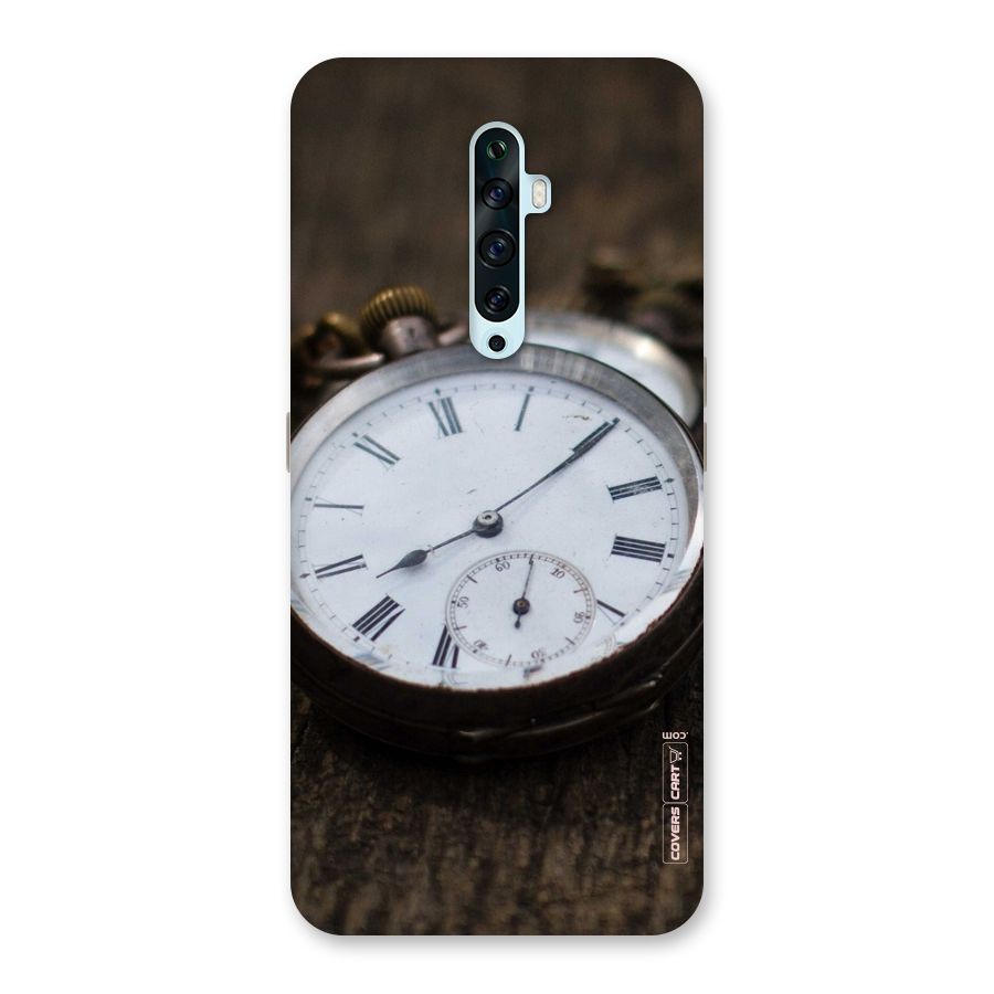 Vintage Clock Back Case for Oppo Reno2 Z