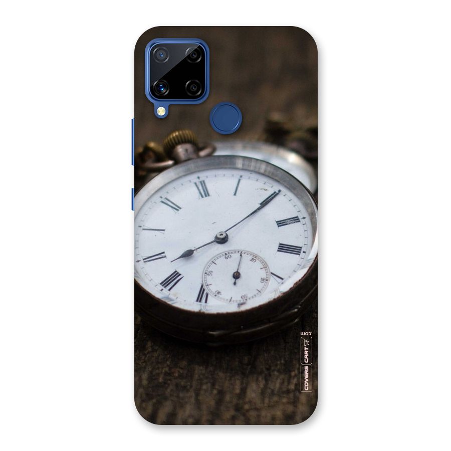 Vintage Clock Back Case for Realme C12