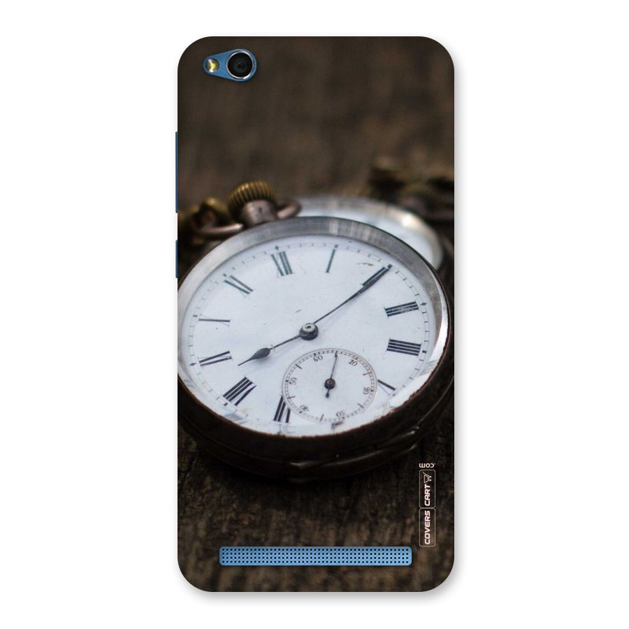 Vintage Clock Back Case for Redmi 5A