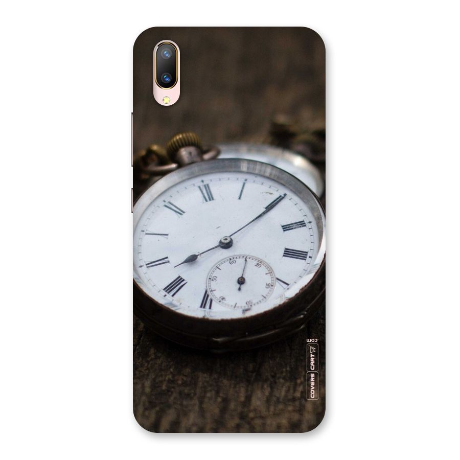 Vintage Clock Back Case for Vivo V11 Pro