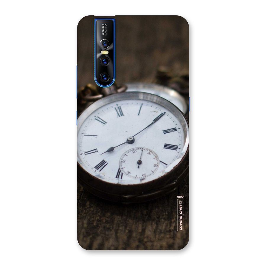 Vintage Clock Back Case for Vivo V15 Pro