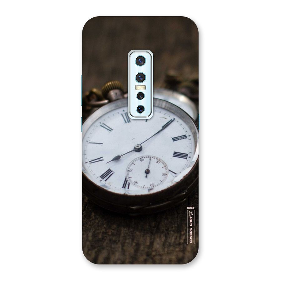 Vintage Clock Back Case for Vivo V17 Pro