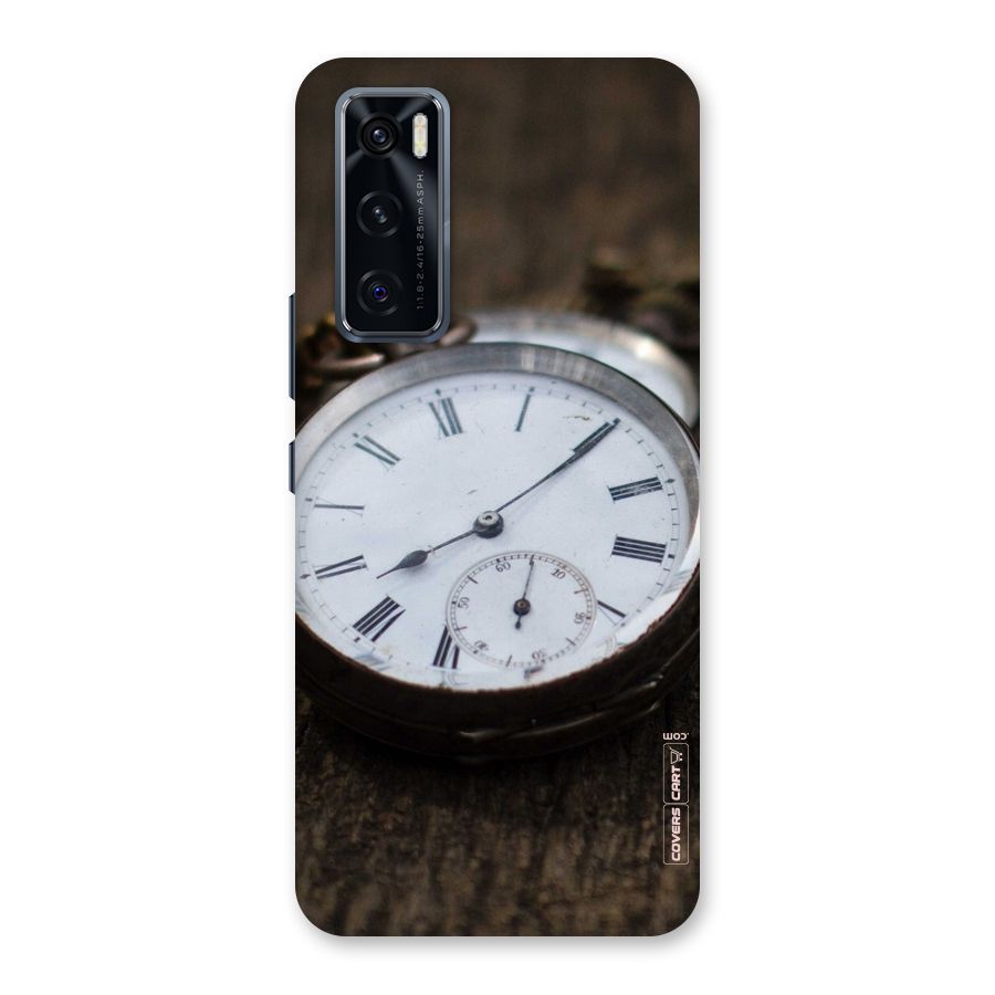 Vintage Clock Back Case for Vivo V20 SE