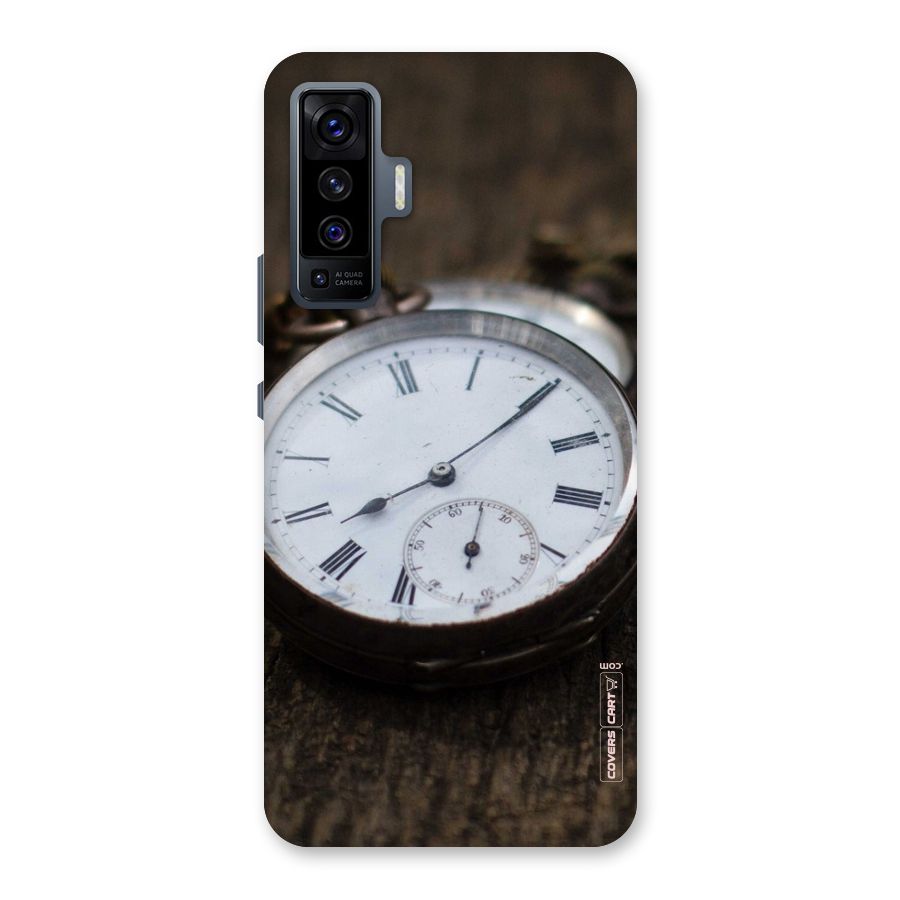 Vintage Clock Back Case for Vivo X50