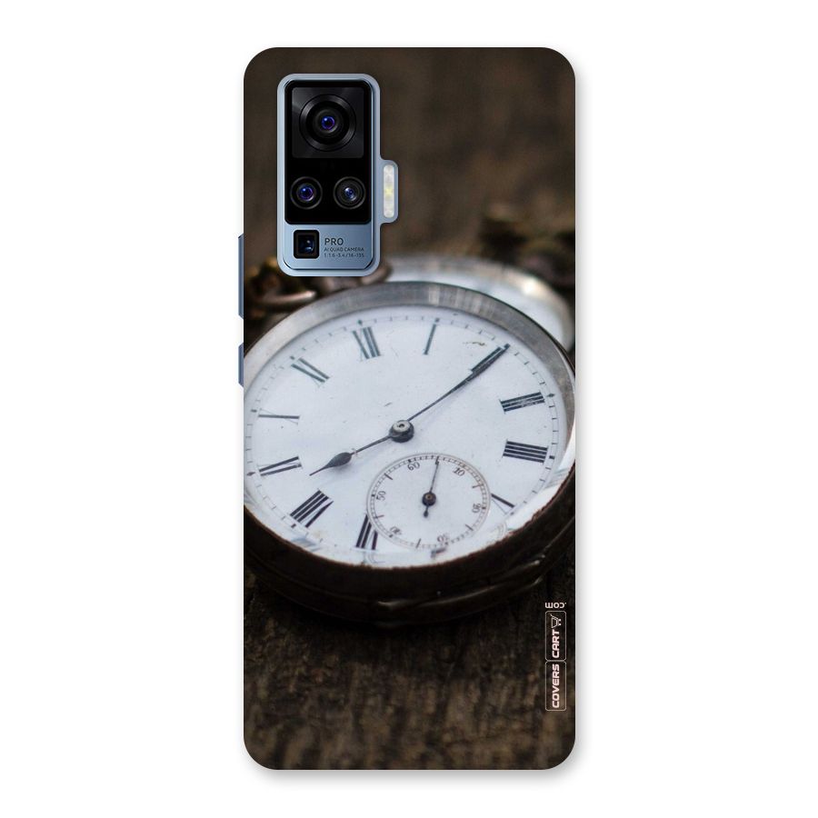 Vintage Clock Back Case for Vivo X50 Pro