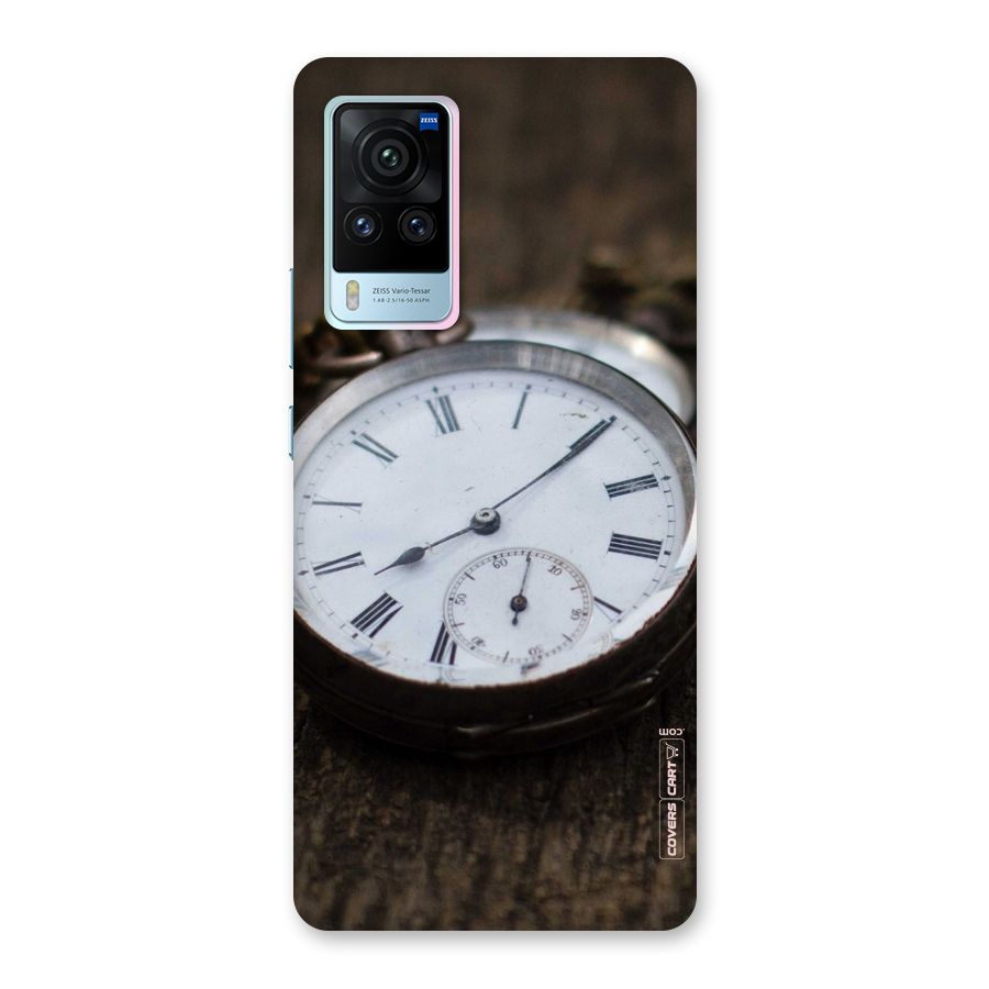 Vintage Clock Back Case for Vivo X60 Pro