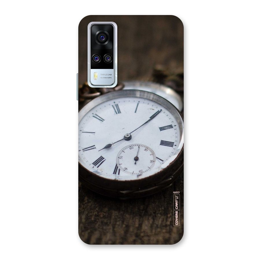 Vintage Clock Back Case for Vivo Y31
