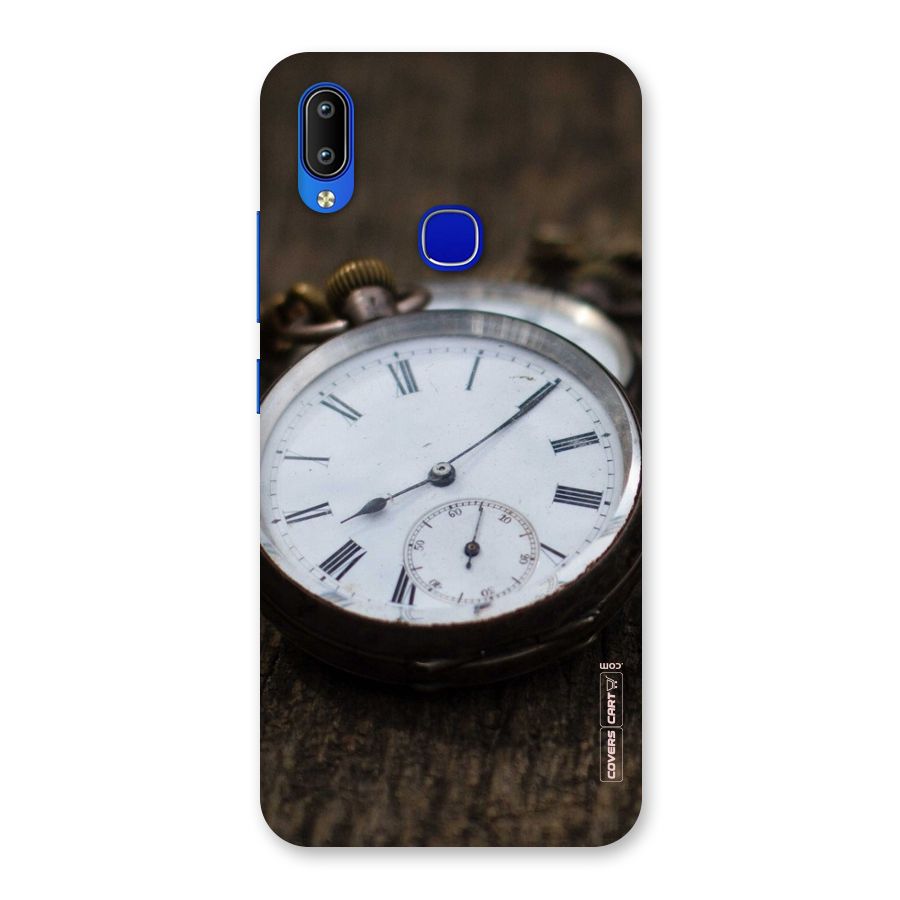 Vintage Clock Back Case for Vivo Y91