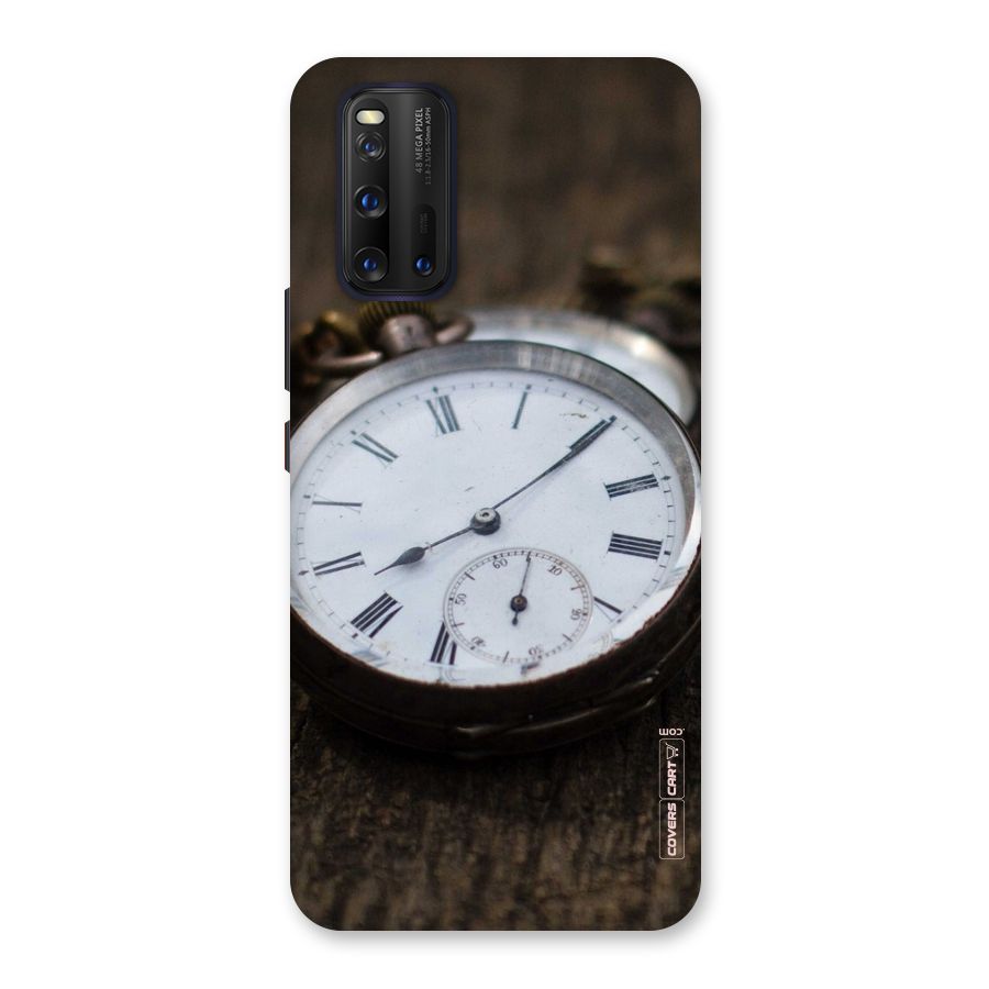Vintage Clock Back Case for Vivo iQOO 3