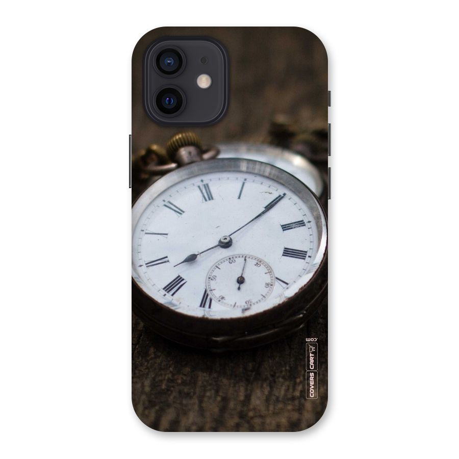 Vintage Clock Back Case for iPhone 12