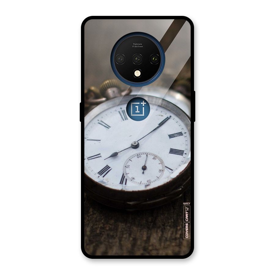 Vintage Clock Glass Back Case for OnePlus 7T